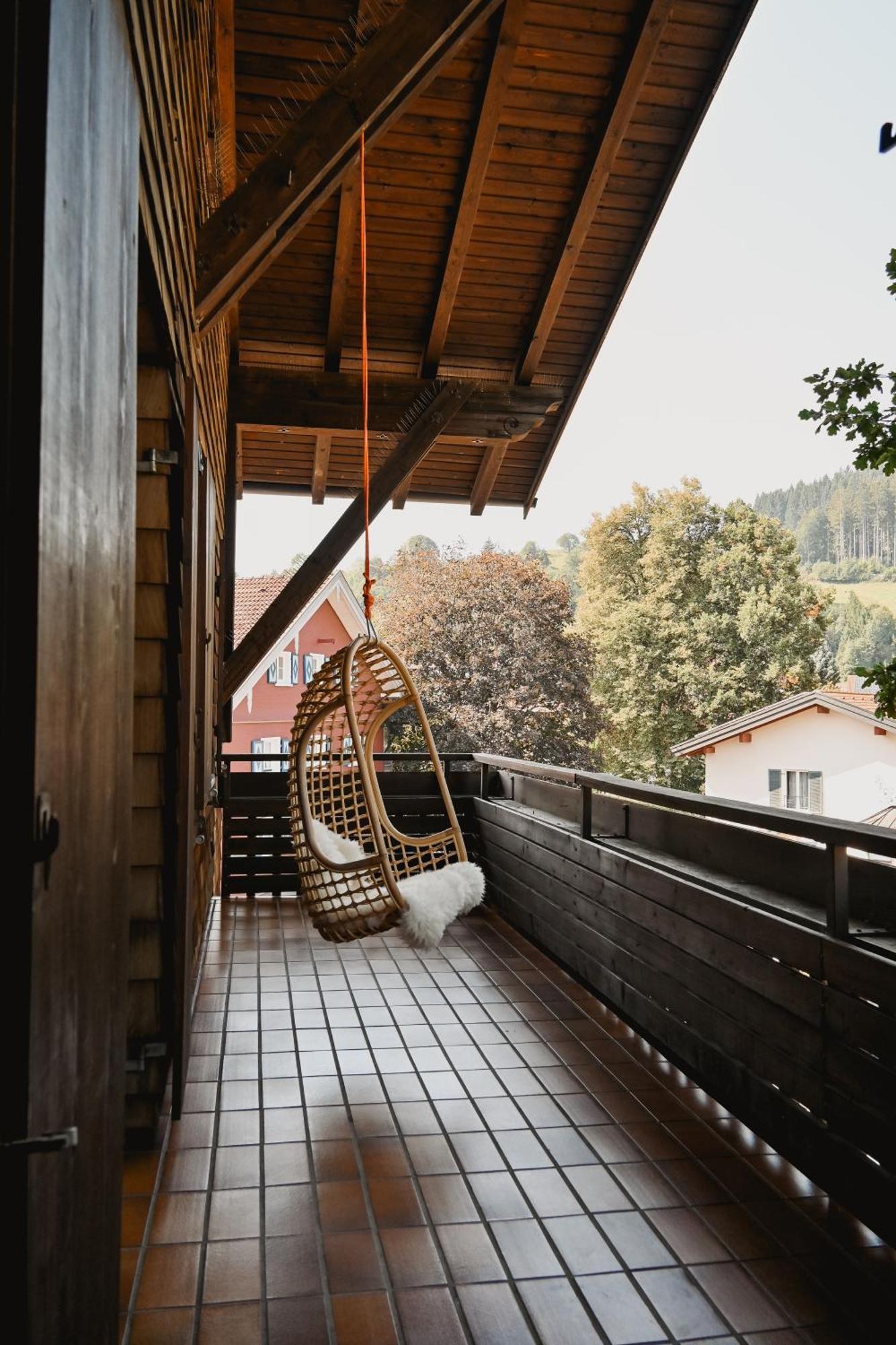 Meinnaturgut Mit Sauna Oberstaufen Exteriör bild
